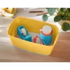 Leitz MyBox Cosy Small with lid, Storage Box, Storage box, Yellow, Rectangular, Plastic, Monochromatic, Yellow