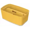 Leitz MyBox Cosy Small with lid, Storage Box, Storage box, Yellow, Rectangular, Plastic, Monochromatic, Yellow