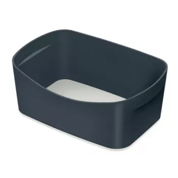 Leitz MyBox Cosy Storage Tray, Storage box, Grey, Rectangular, Plastic, Monochromatic, Indoor