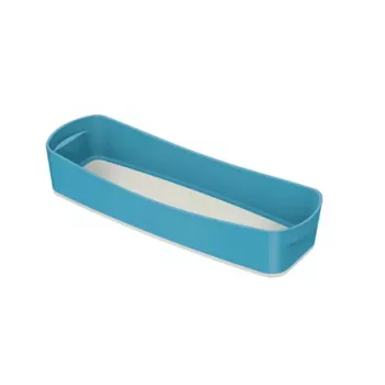 Leitz MyBox Cosy Organiser Tray Long, Storage, Storage box, Blue, Rectangular, Plastic, Monochromatic, 307 mm