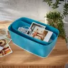Leitz MyBox Cosy Organiser Tray Long, Storage, Storage box, Blue, Rectangular, Plastic, Monochromatic, 307 mm