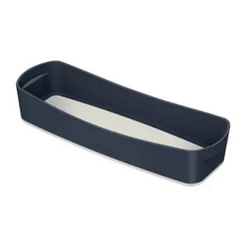 Leitz MyBox Cosy Organiser Tray Long, Storage, Storage box, Grey, Rectangular, Plastic, Monochromatic, Indoor