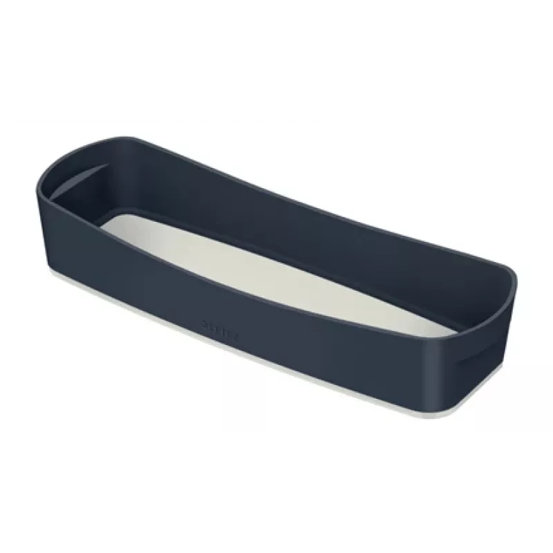 Leitz MyBox Cosy Organiser Tray Long, Storage, Storage box, Grey, Rectangular, Plastic, Monochromatic, Indoor