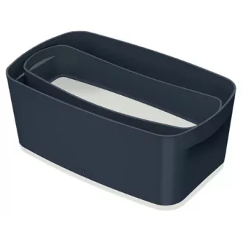 Leitz MyBox Cosy Organiser Tray Long, Storage, Storage box, Grey, Rectangular, Plastic, Monochromatic, Indoor