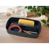 Leitz MyBox Cosy Organiser Tray with handle Small, Storage, Grey, Plastic, 307 mm, 181 mm, 56 mm, 300 g