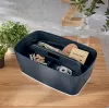 Leitz MyBox Cosy Organiser Tray with handle Small, Storage, Grey, Plastic, 307 mm, 181 mm, 56 mm, 300 g