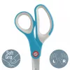 Leitz Cosy Titanium Office Scissors 205 mm, Adult, Straight cut, Single, Blue, Stainless steel, Office scissors