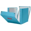 Leitz Click & Store Cosy Cube Large Storage Box, Storage box, Blue, Rectangular, Carton, Monochromatic, Indoor