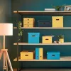 Leitz Click & Store Cosy Medium Storage Box, Storage box, Blue, Rectangular, Carton, Monochromatic, Indoor