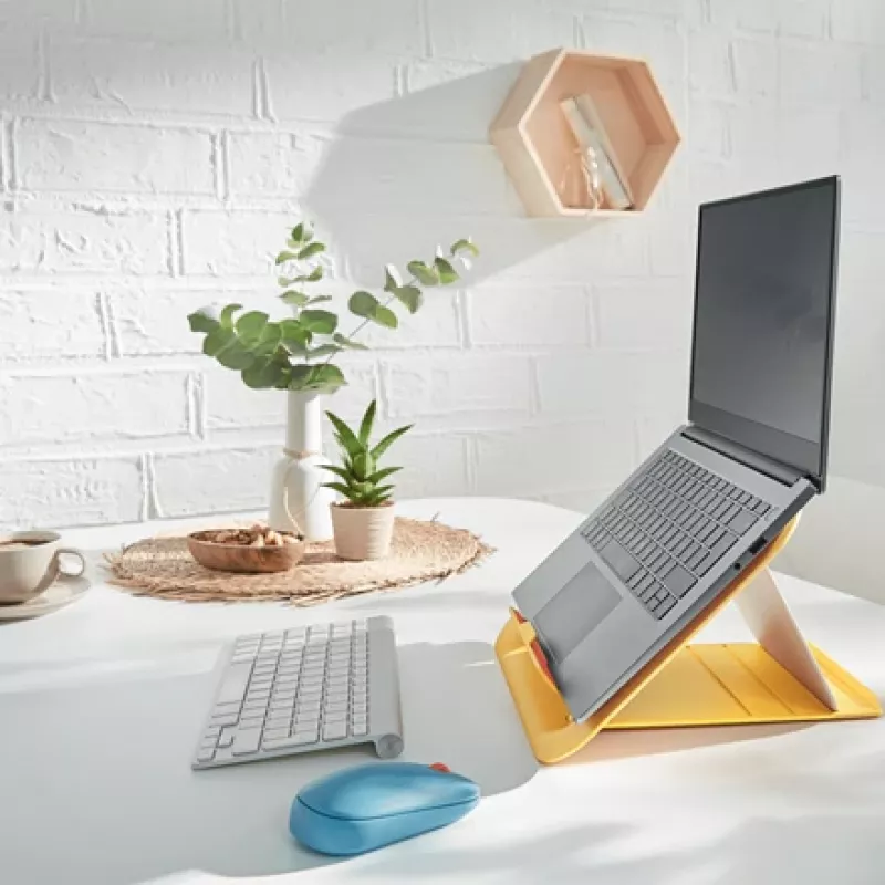 Leitz Ergo Cosy Adjustable Laptop Stand, 80% recycled plastic