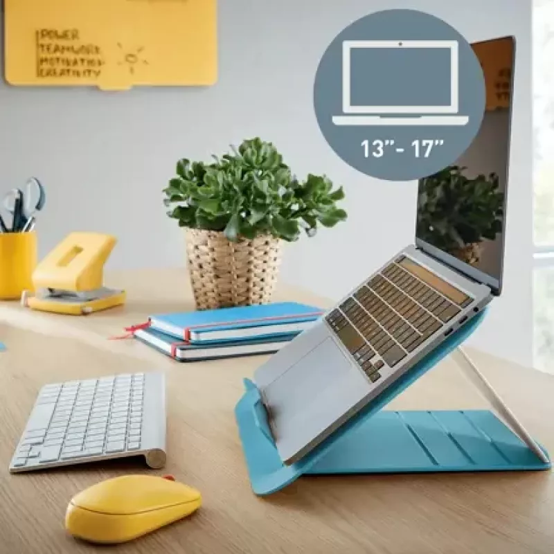 Leitz Ergo Cosy Adjustable Laptop Stand, 80% recycled plastic