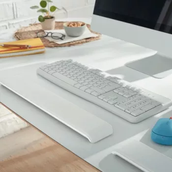 Leitz Ergo Cosy Adjustable Keyboard Wrist Rest, Grey, 71 mm, 22 mm, 437 mm, 790 g, 71 x 22 x 437 mm