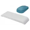 Leitz Cosy Wireless Mouse, Ambidextrous, RF Wireless + Bluetooth, 4000 DPI, Blue