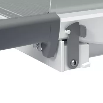 Leitz Precision Home Paper Cutter A4, 8 sheets, A4, 80 g/m², Grey, Rubber, 298 mm