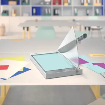 Leitz Precision Office Paper Cutter A3, 15 sheets, Stainless steel, A3, 80 g/m², Glass, Stainless steel, Anthracite