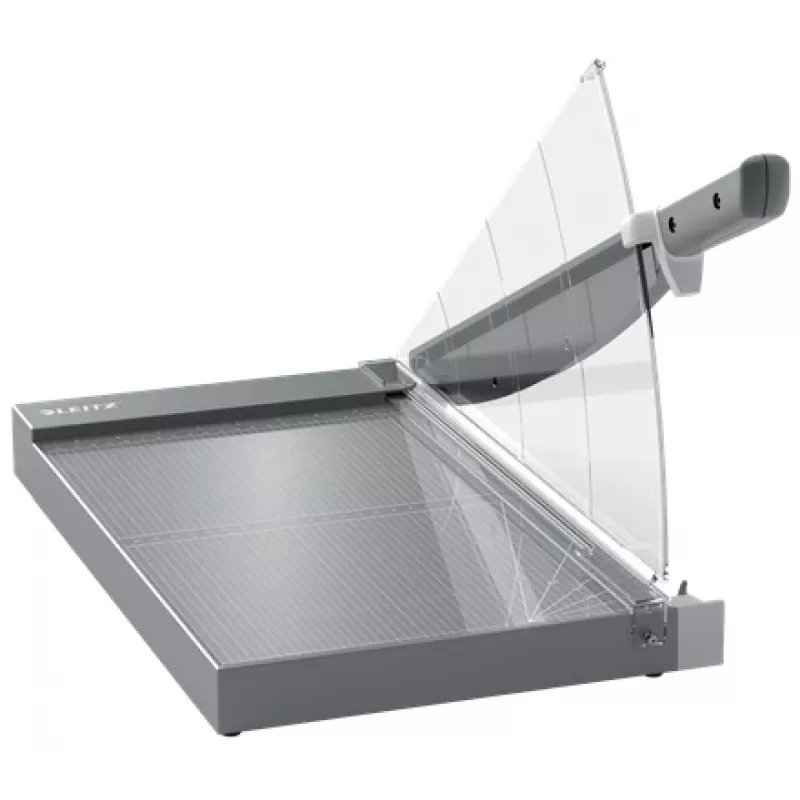 Leitz Precision Office Pro Paper Cutter A4+, 25 sheets, Stainless steel, A4 Maxi, 80 g/m², Aluminium, Glass, Stainless steel, Anthracite