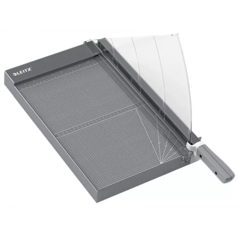 Leitz Precision Office Pro Paper Cutter A4+, 25 sheets, Stainless steel, A4 Maxi, 80 g/m², Aluminium, Glass, Stainless steel, Anthracite