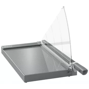 Leitz Precision Office Pro Paper Cutter A3, 25 sheets, Stainless steel, A3, 80 g/m², Aluminium, Glass, Stainless steel, Anthracite