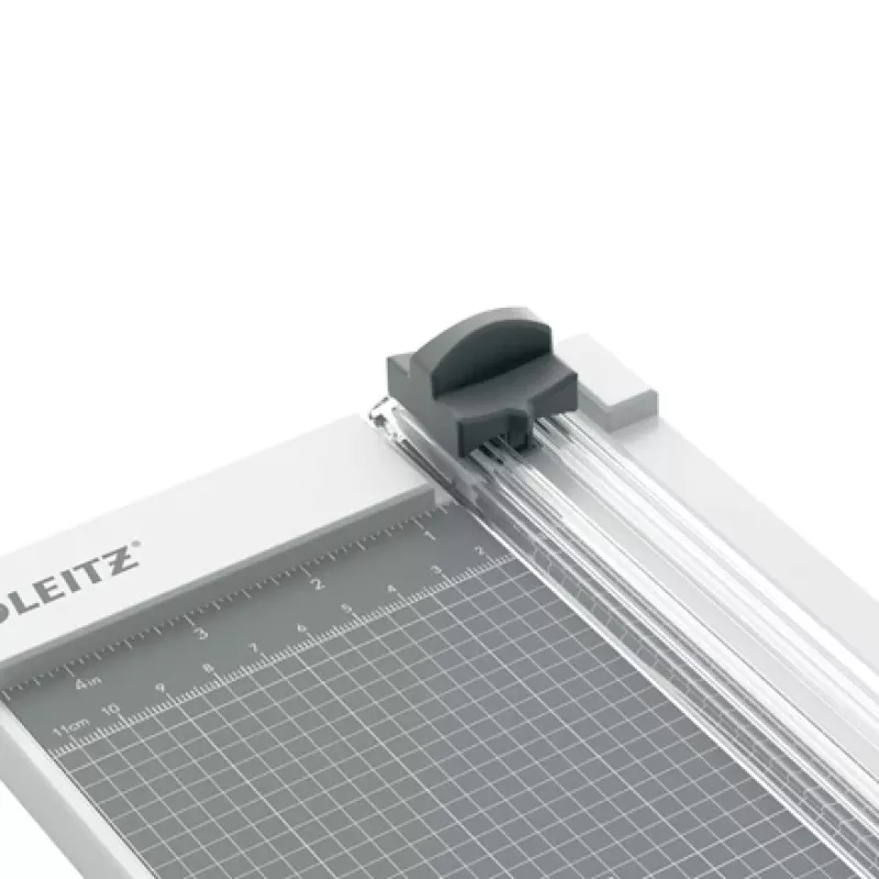 Leitz Precision Home Paper Trimmer A4, 8 sheets, A4, 80 g/m², Grey, Rubber, 153 mm