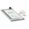 Leitz Precision Home Paper Trimmer A4, 8 sheets, A4, 80 g/m², Grey, Rubber, 153 mm