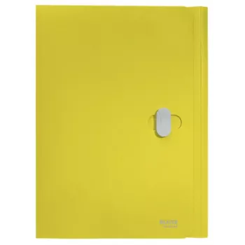 Leitz Recycle 3-Flap Folder, Envelope folder, A4, Polypropylene (PP), Yellow, Landscape, 150 sheets