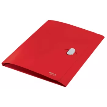 Leitz Recycle 3-Flap Folder, Envelope folder, A4, Polypropylene (PP), Red, Landscape, 150 sheets