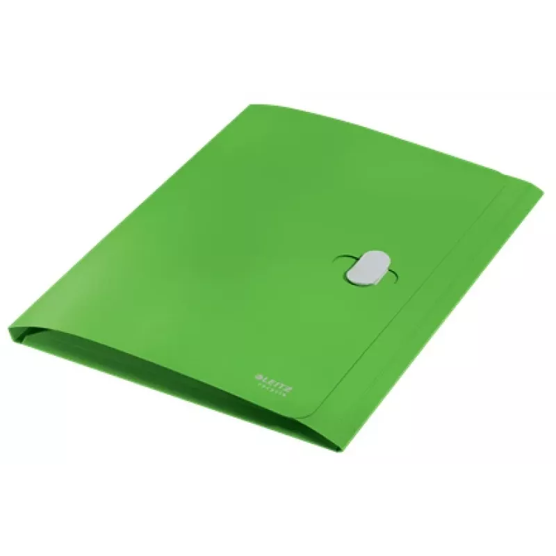 Leitz Recycle 3-Flap Folder, Envelope folder, A4, Polypropylene (PP), Green, Landscape, 150 sheets