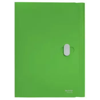 Leitz Recycle 3-Flap Folder, Envelope folder, A4, Polypropylene (PP), Green, Landscape, 150 sheets