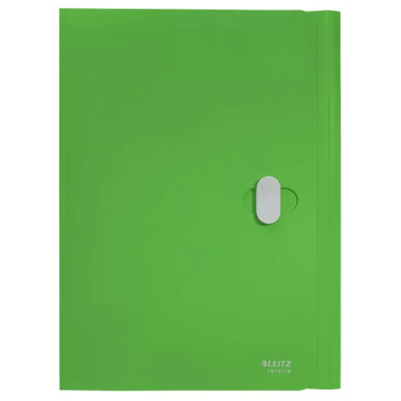 Leitz Recycle 3-Flap Folder, Envelope folder, A4, Polypropylene (PP), Green, Landscape, 150 sheets