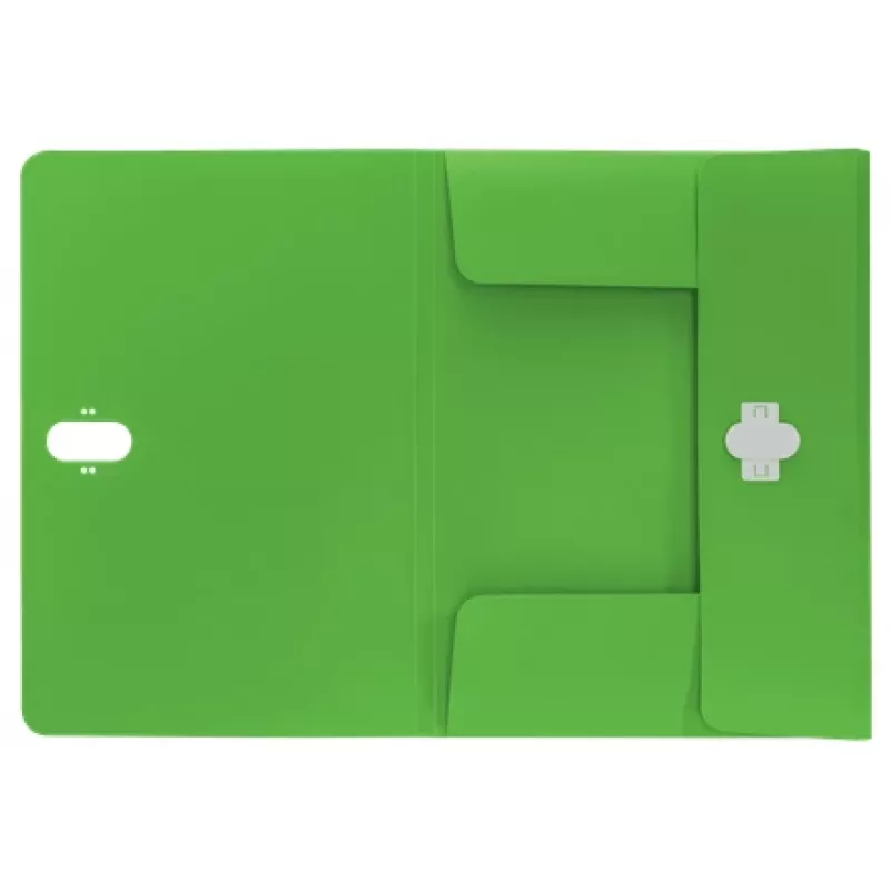 Leitz Recycle 3-Flap Folder, Envelope folder, A4, Polypropylene (PP), Green, Landscape, 150 sheets