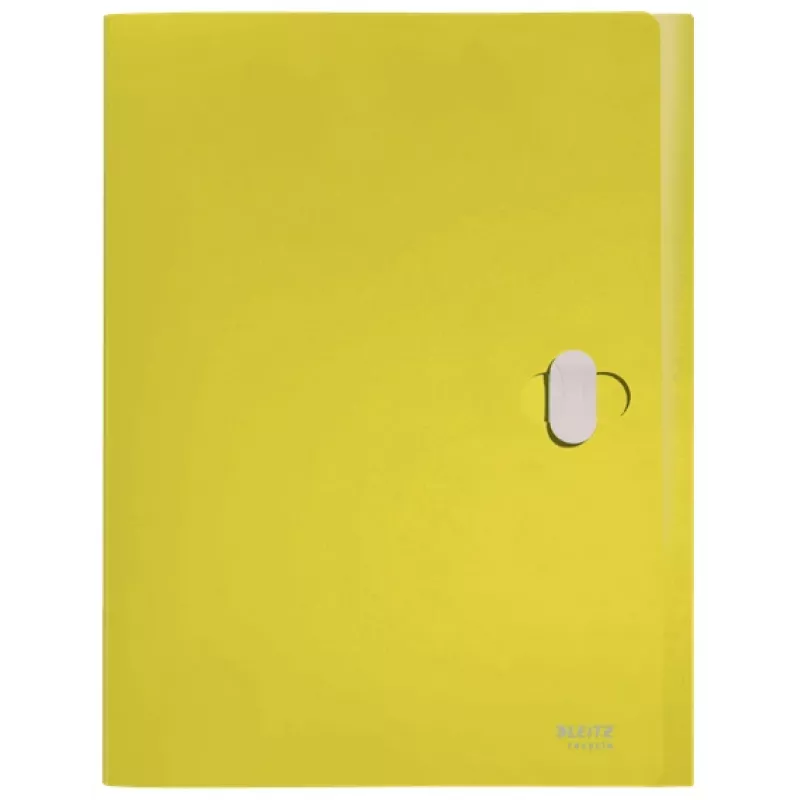 Leitz Recycle Box File, Conventional file folder, A4, Polypropylene (PP), Yellow, Landscape/Portrait, 250 sheets