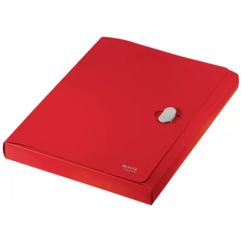 Leitz Recycle Box File, Conventional file folder, A4, Polypropylene (PP), Red, Landscape/Portrait, 250 sheets