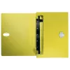 Leitz Recycle Expanding Concertina File, Conventional file folder, A4, Polypropylene (PP), Yellow, Landscape, 250 sheets