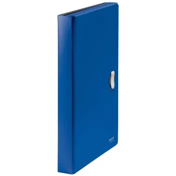 Leitz Recycle Expanding Concertina File, Conventional file folder, A4, Polypropylene (PP), Blue, Landscape, 250 sheets