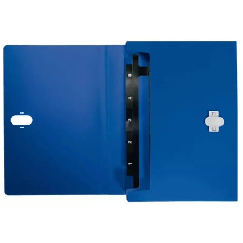 Leitz Recycle Expanding Concertina File, Conventional file folder, A4, Polypropylene (PP), Blue, Landscape, 250 sheets