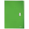 Leitz Recycle Expanding Concertina File, Conventional file folder, A4, Polypropylene (PP), Green, Landscape, 250 sheets