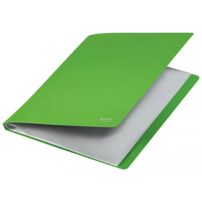 Leitz Recycle Display Book, Green, Polypropylene (PP), 40 pockets, 80 sheets, Landscape/Portrait, A4