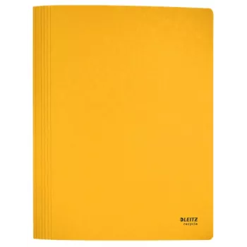 Leitz Recycle Card Flat File, Conventional file folder, A4, Carton, Yellow, Landscape/Portrait, 250 sheets