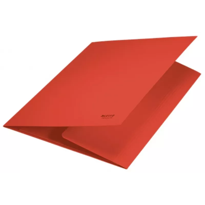 Leitz Recycle Card 3-Flap Folder, Conventional file folder, A4, Carton, Red, 250 sheets, 80 g/m²