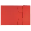 Leitz Recycle Card 3-Flap Folder, Conventional file folder, A4, Carton, Red, 250 sheets, 80 g/m²