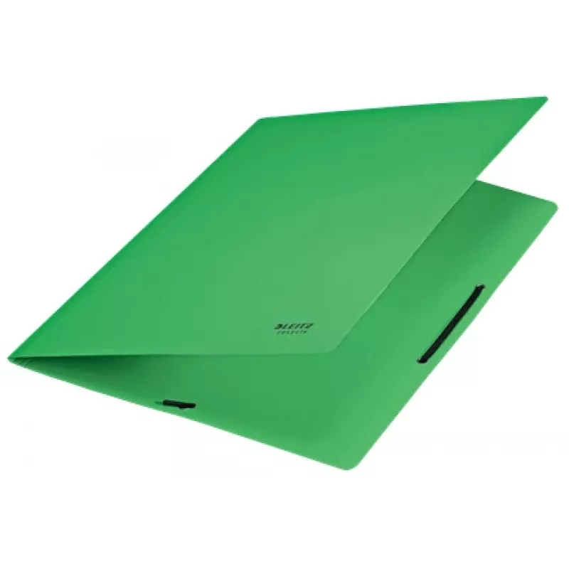 Leitz Recycle Card Folder with elastic bands, Conventional file folder, A4, Carton, Green, Landscape/Portrait, 250 sheets