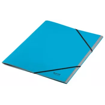 Leitz Recycle Card Divider Book, Signature folder, A4, Carton, Blue, 430 g/m², Elastic band