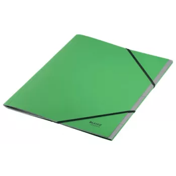 Leitz Recycle Card Divider Book, Signature folder, A4, Carton, Green, 430 g/m², Elastic band