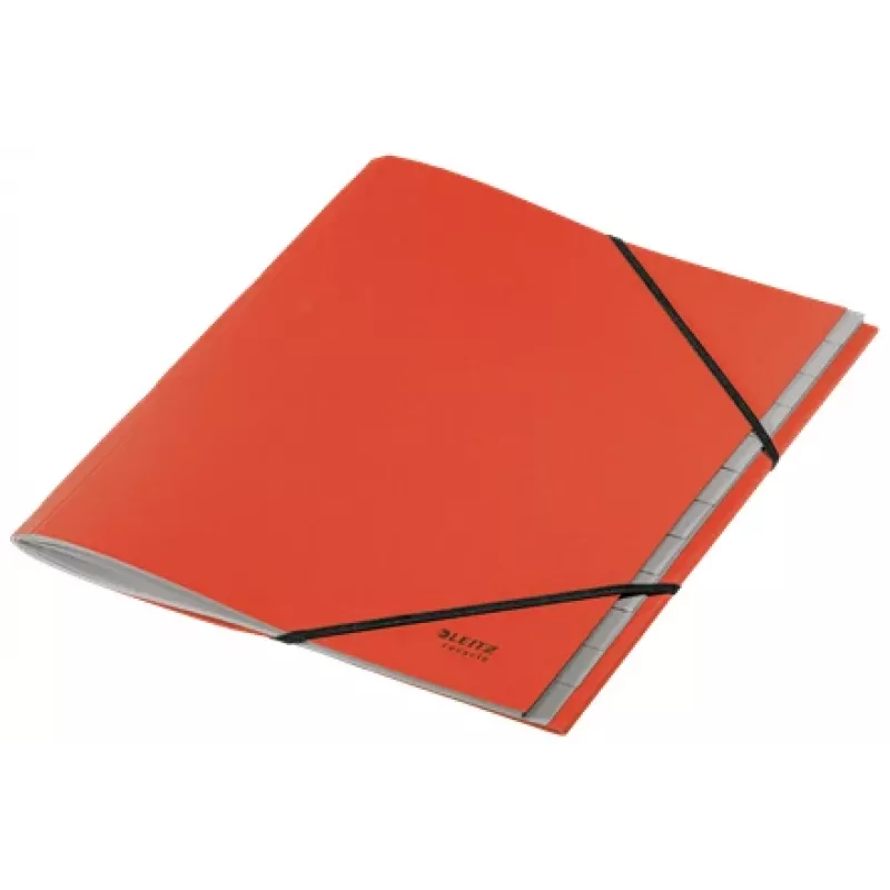 Leitz Recycle Card Divider Book, A4, Carton, Red, 430 g/m², Climate Neutral, 247 mm
