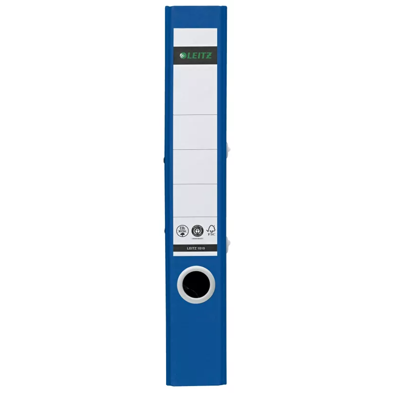 Leitz 180° Recycle Lever Arch File, A4, Round ring, Storage, Carton, Blue, Blue