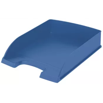Leitz Recycle Letter Tray, Plastic, Blue, A4+, A4, A4+, 1 drawer(s), 255 x 70 x 357 mm