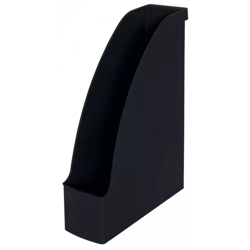 Leitz Recycle Magazine File, Black, Plastic, A4, 78 mm, 308 mm, 300 g