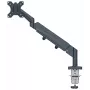 Leitz Ergo Space Saving Single Monitor Arm, 9 kg, 43.2 cm (17 inch), 81.3 cm (32 inch), 75 x 100 mm, Height adjustment, Grey
