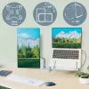 Leitz Ergo Space Saving Dual Monitor & Laptop Arm, Clamp/Grommet, 9 kg, 33 cm (13 inch), 81.3 cm (32 inch), 100 x 100 mm, Grey