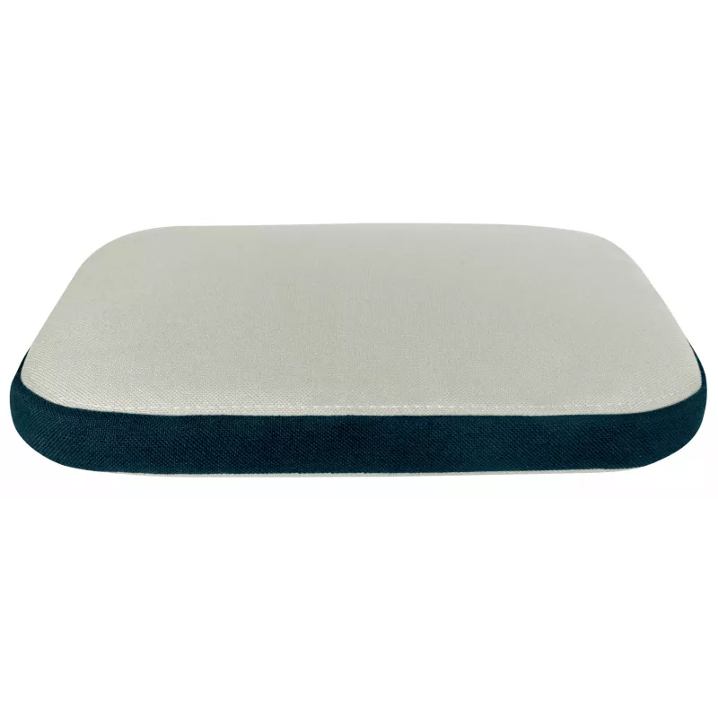 Leitz Ergo Active Wobble Cushion with fabric cover, Seat cushion, Universal, Grey, Square, 150 kg, Monochromatic